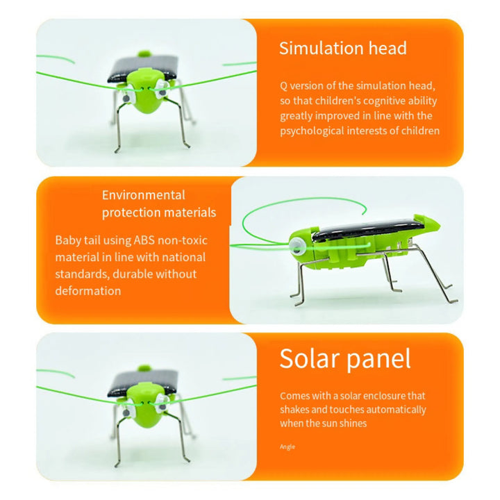 Solar Grasshopper Toy Puzzle