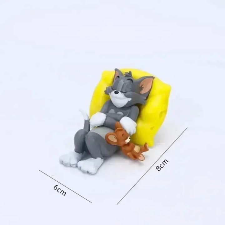 Tom Cat & Jerry Mouse Figurines