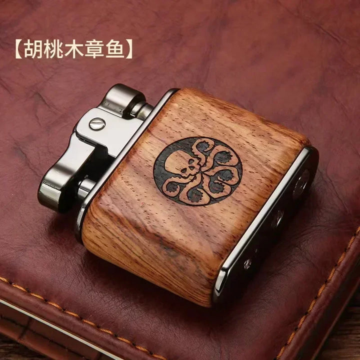 Windproof Retro Brass Cigar Lighter