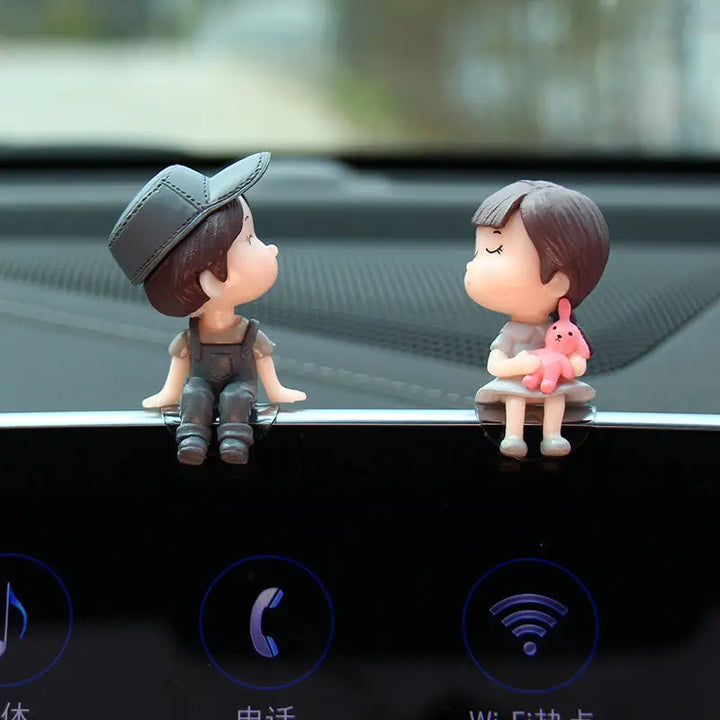 Cute Cartoon Couples Action Figure Figurines