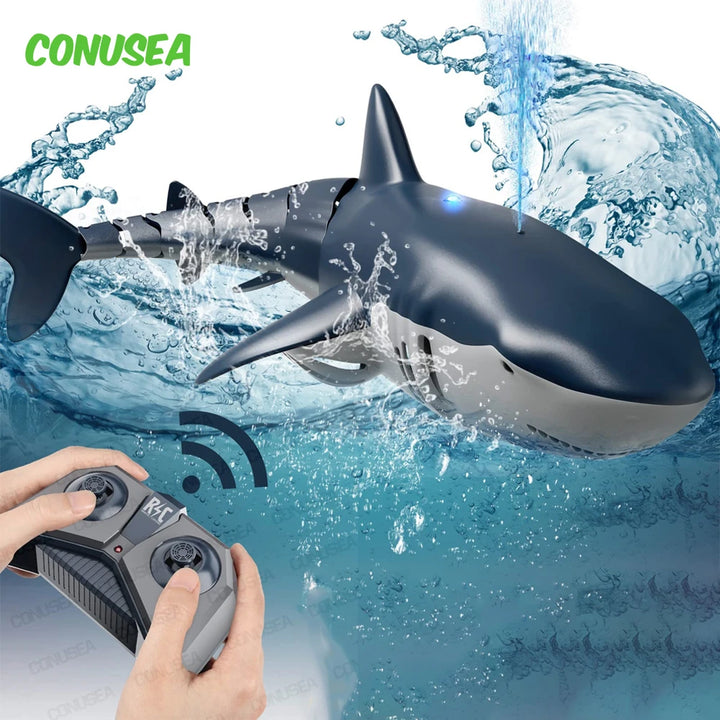 Smart RC Shark & Whale Water Toy!