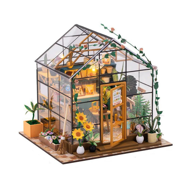 Doll House Kit Mini DIY Flower House
