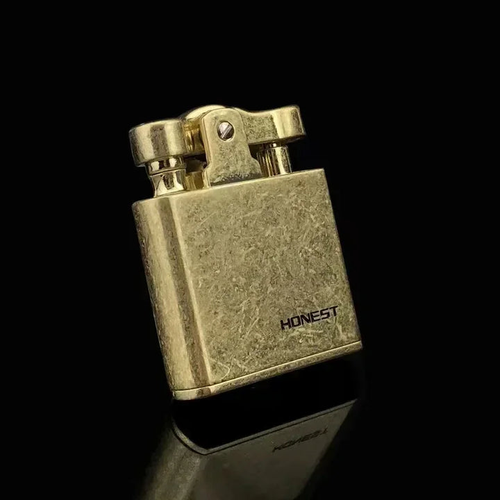 Windproof Retro Brass Cigar Lighter