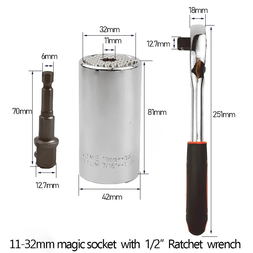 Onnfang Universal Socket Wrench