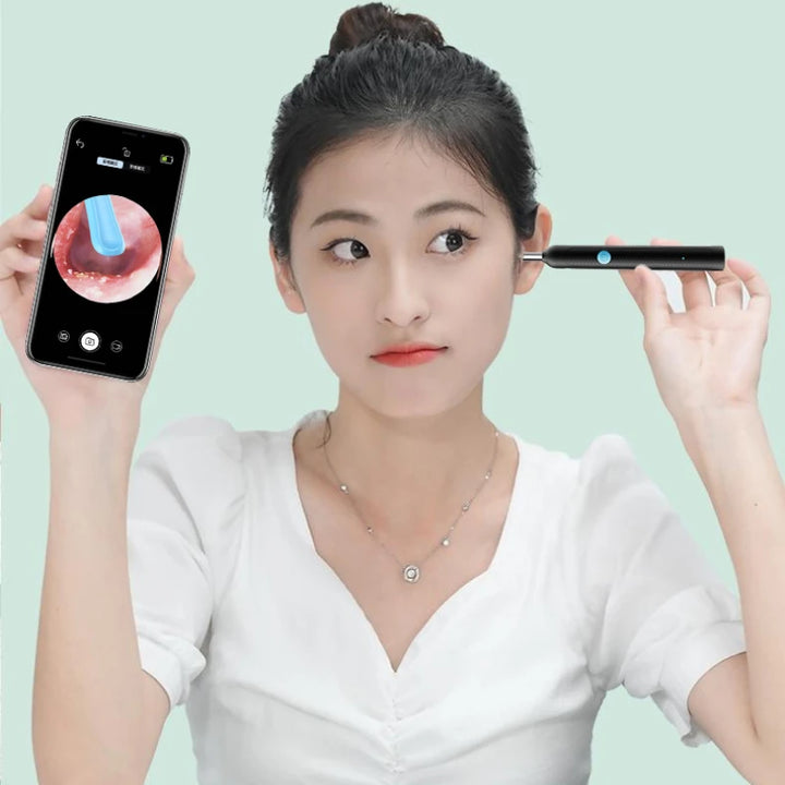 Smart Visual Ear Stick Otoscope with Camera