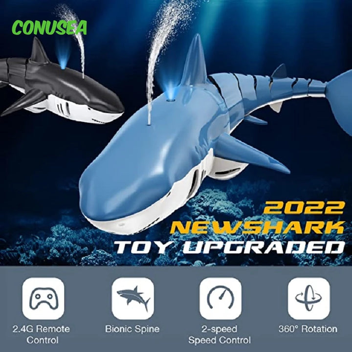 Smart RC Shark & Whale Water Toy!