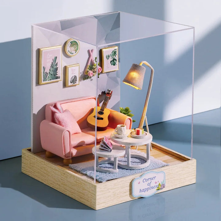 Doll House Kit Mini DIY Flower House