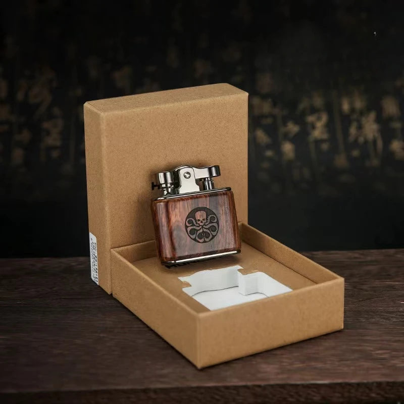 Windproof Retro Brass Cigar Lighter