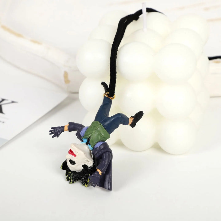 1PCS Automobile Pendants Car Supplies Clown Car Pendant Car Decoration Rearview Mirror Pendant
