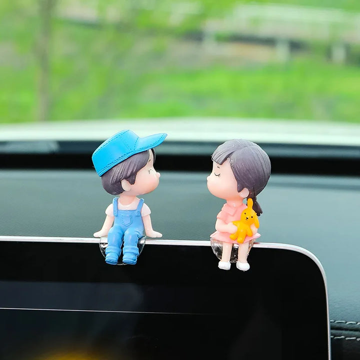 Cute Cartoon Couples Action Figure Figurines