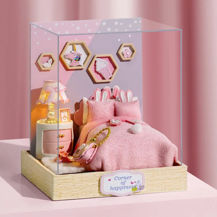Doll House Kit Mini DIY Flower House