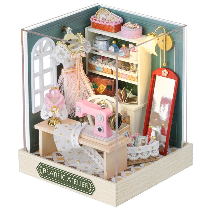 Doll House Kit Mini DIY Flower House