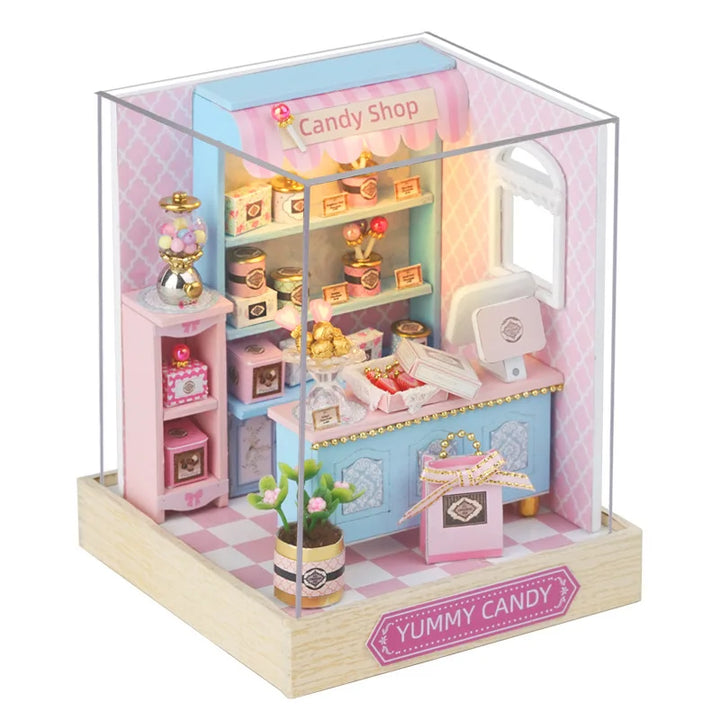 Doll House Kit Mini DIY Flower House
