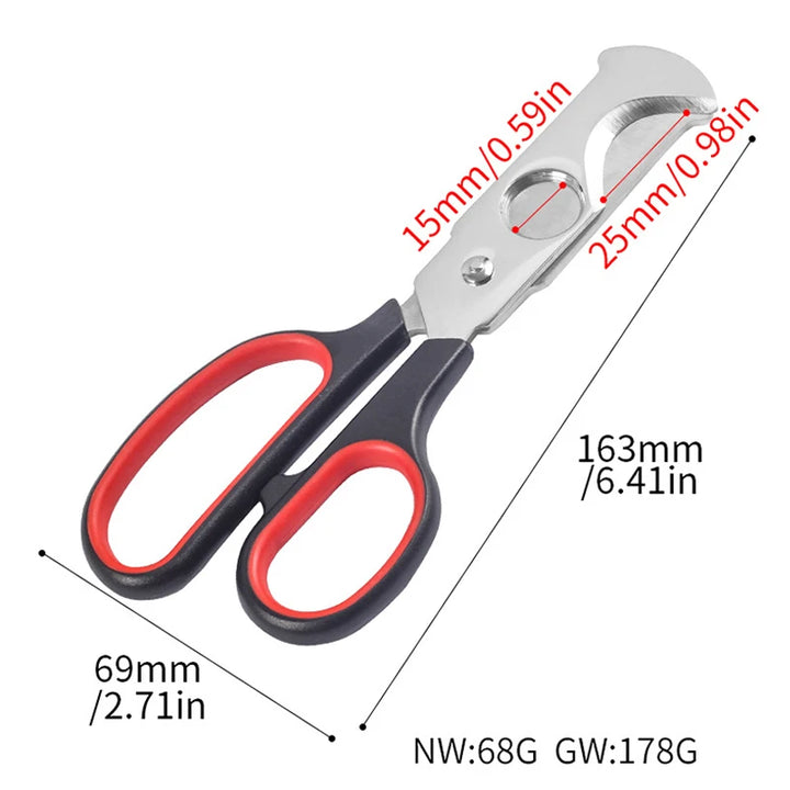 Cigar Cutter, Stainless Steel Double Cut Cigar Punch, Floral Engraving Cutters for Men - Engrave Smoking