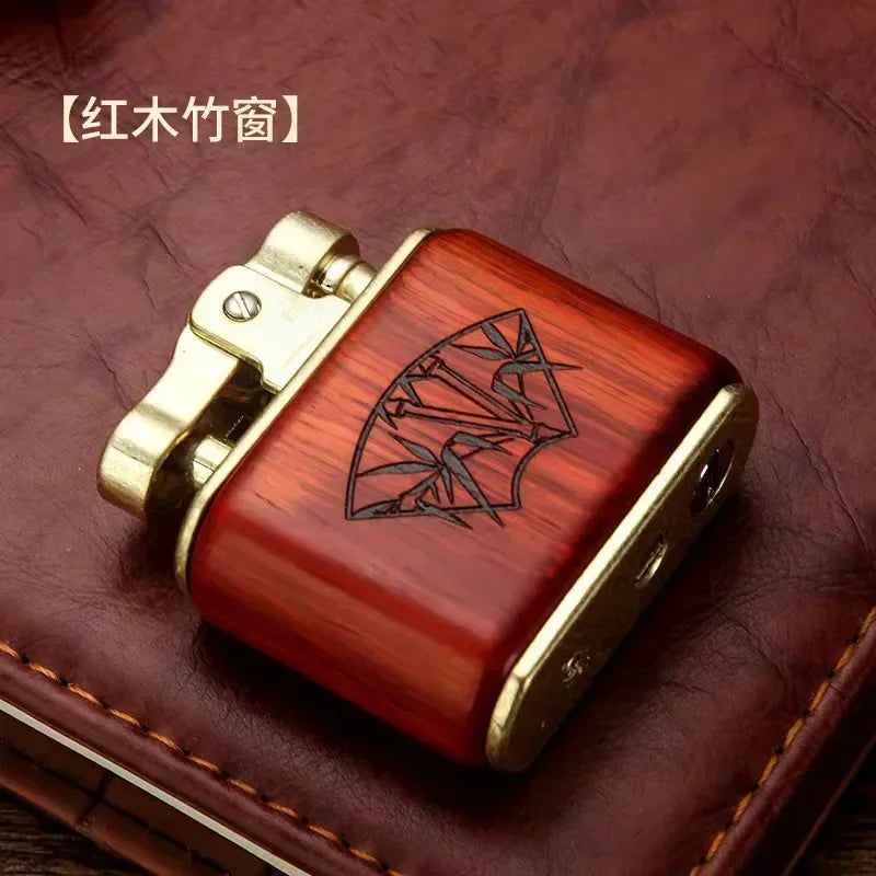 Windproof Retro Brass Cigar Lighter