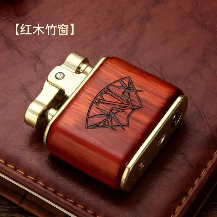 Windproof Retro Brass Cigar Lighter