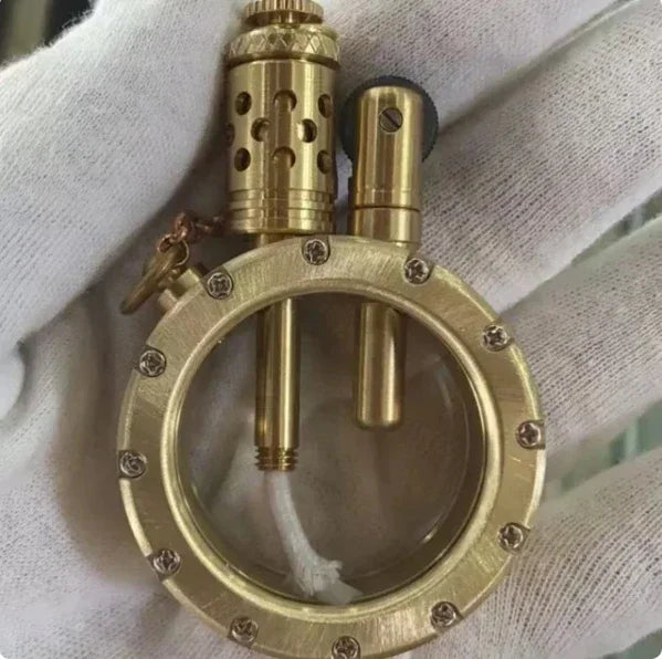 Retro Pocket Watch Kerosene Lighter