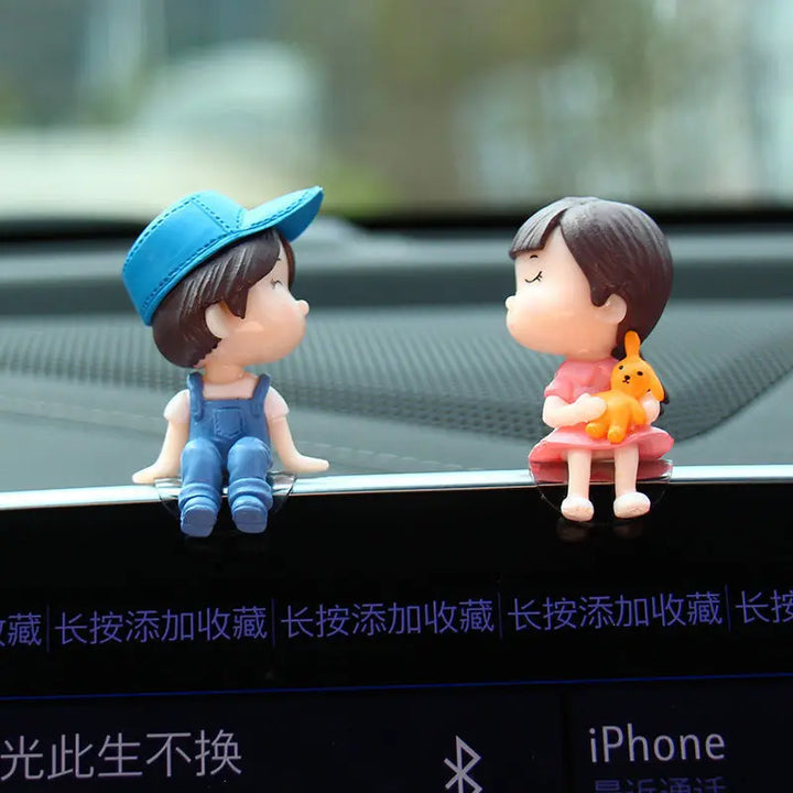 Cute Cartoon Couples Action Figure Figurines