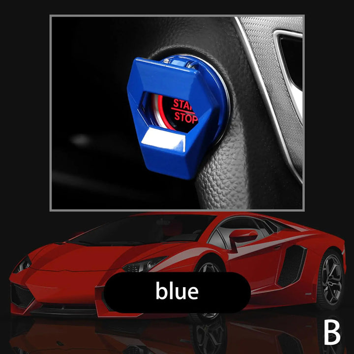 Car Engine Start Stop Switch Button Cover Ignition Anti-scratch Protection Decorative Car Auto Accessories Interior Car-Styling