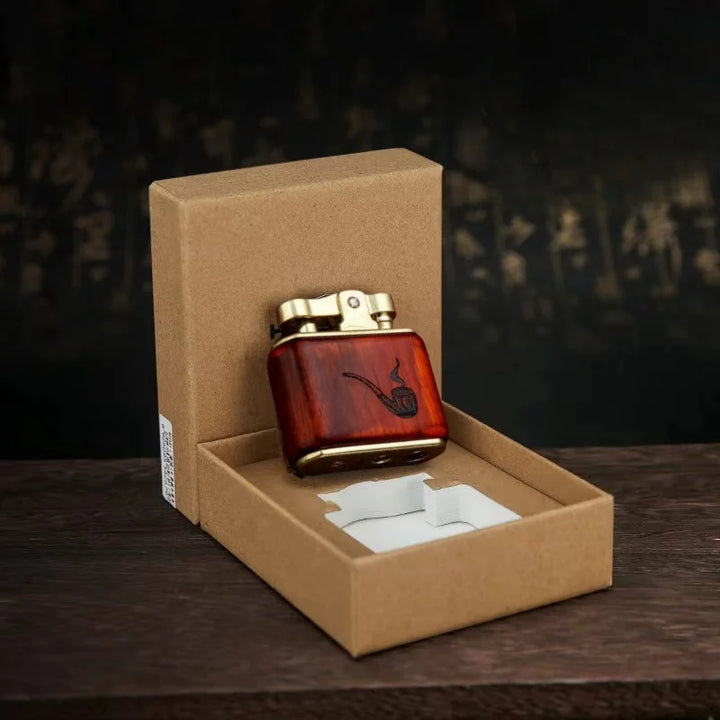 Windproof Retro Brass Cigar Lighter