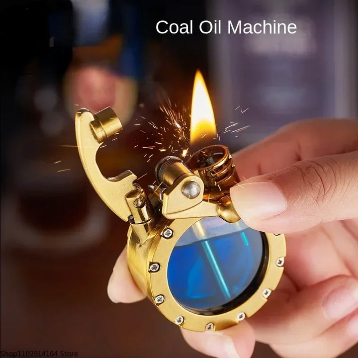Retro Pocket Watch Kerosene Lighter