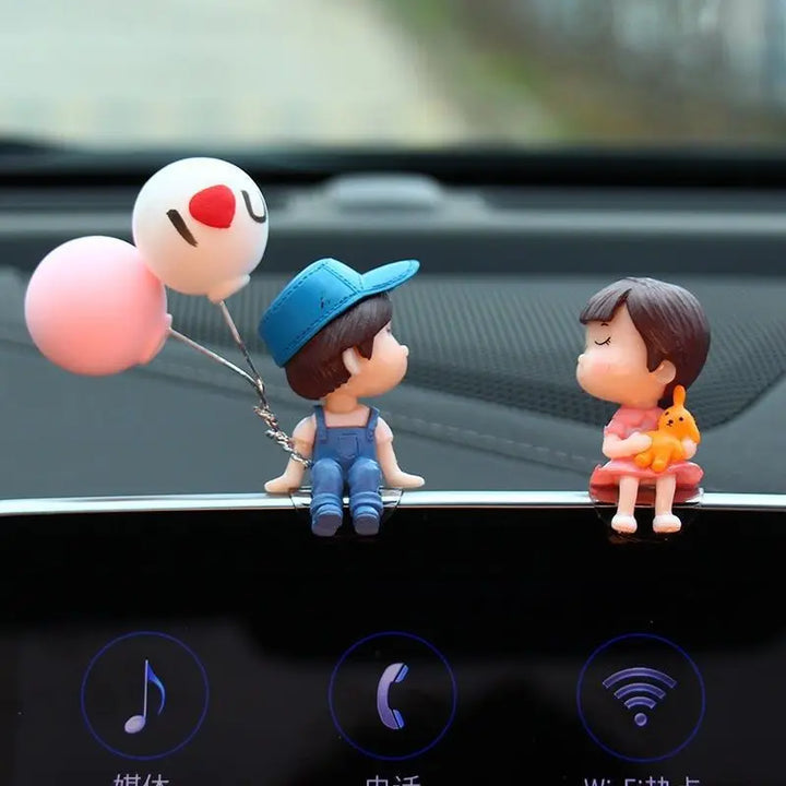 Cute Cartoon Couples Action Figure Figurines