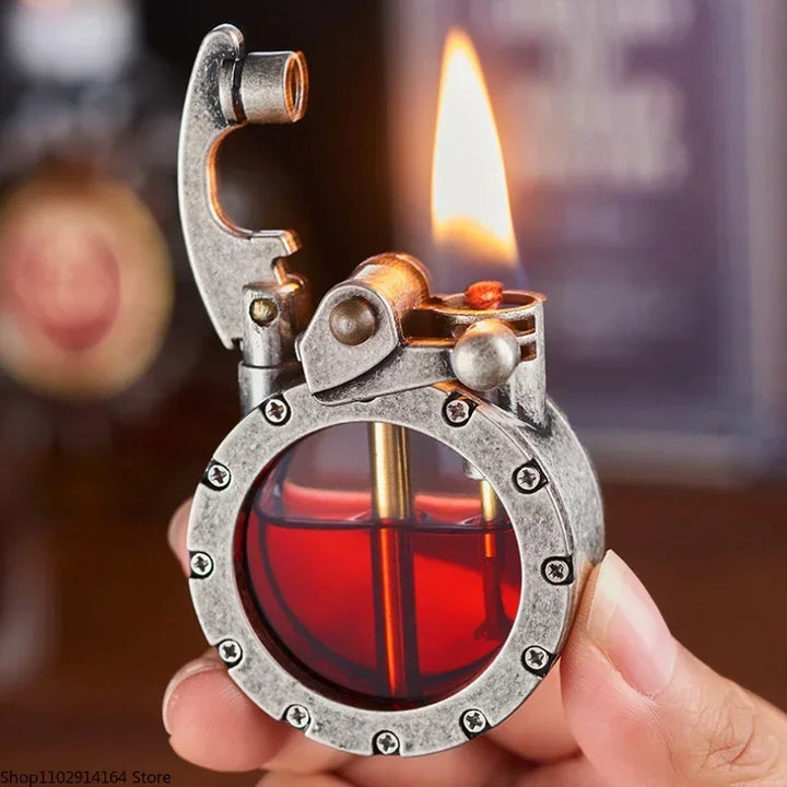 Retro Pocket Watch Kerosene Lighter