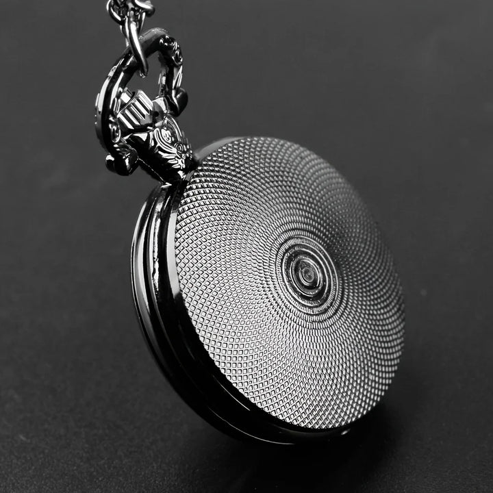 Vintage Two Dragon Moon Pocket Watch
