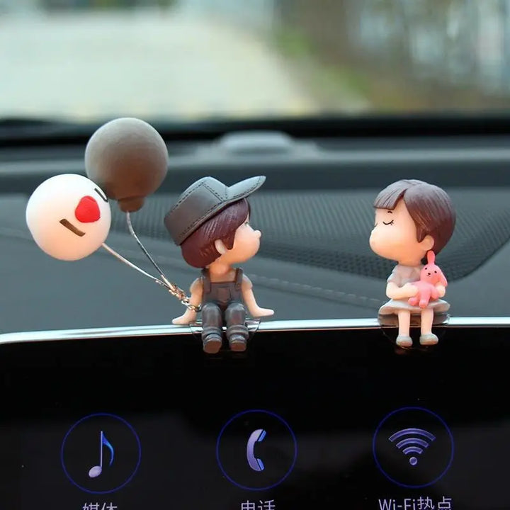 Cute Cartoon Couples Action Figure Figurines