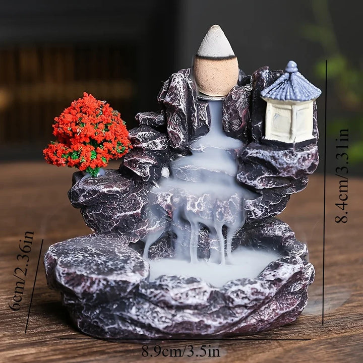 Backflow Incense Holder Waterfall Burner