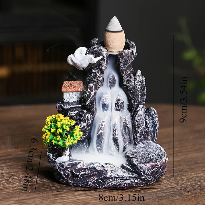 Backflow Incense Holder Waterfall Burner