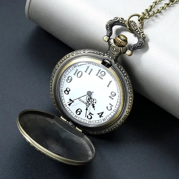 Retro Punk Pirate Captain Pocket Watch