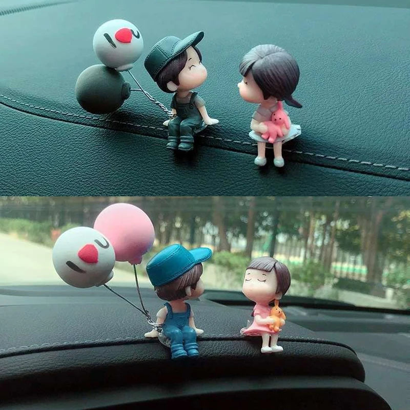 Cute Cartoon Couples Action Figure Figurines