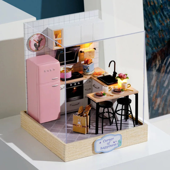 Doll House Kit Mini DIY Flower House