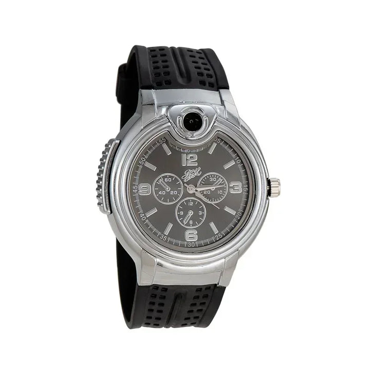 Hot-selling Metal Gas Watch Lighter Rechargeable Gas Portable Outdoor Windproof Lighter Fashion Cool Personalized Creative Gift