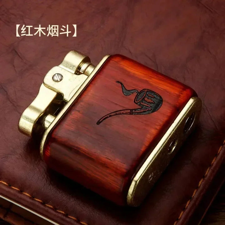 Windproof Retro Brass Cigar Lighter