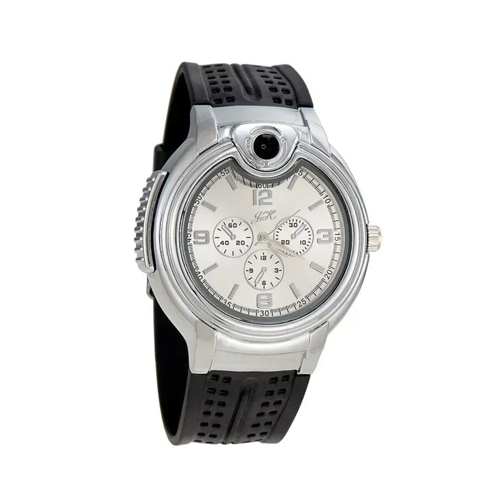 Hot-selling Metal Gas Watch Lighter Rechargeable Gas Portable Outdoor Windproof Lighter Fashion Cool Personalized Creative Gift