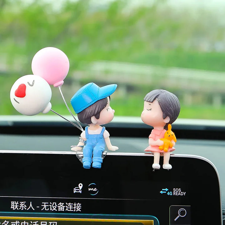 Cute Cartoon Couples Action Figure Figurines