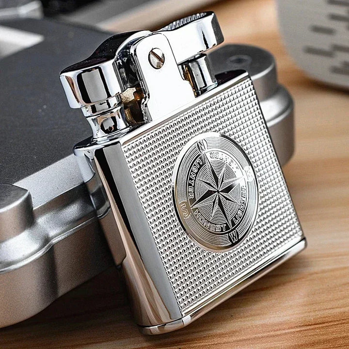 Windproof Retro Brass Cigar Lighter
