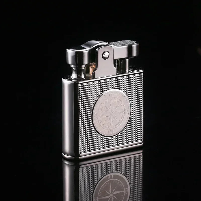 Windproof Retro Brass Cigar Lighter