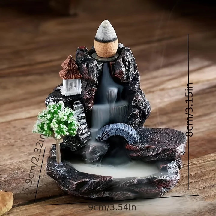 Backflow Incense Holder Waterfall Burner