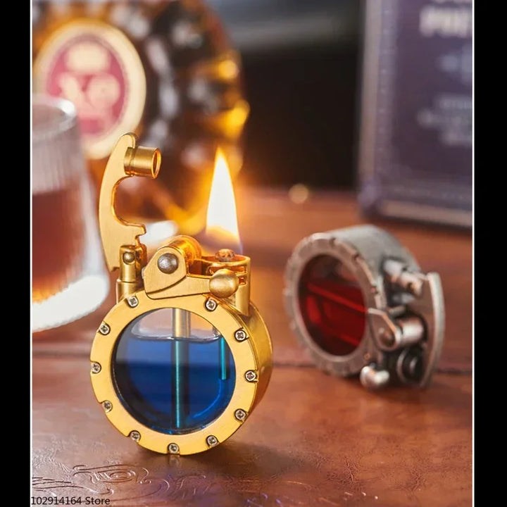 Retro Pocket Watch Kerosene Lighter